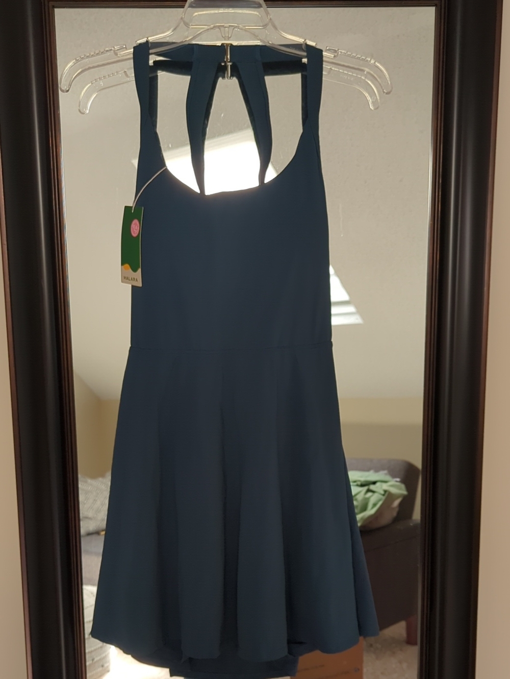Halara NWT Softly Zero Blue Active Dress
